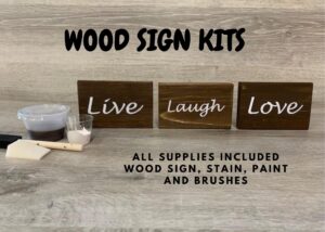 Wood Sign Kits