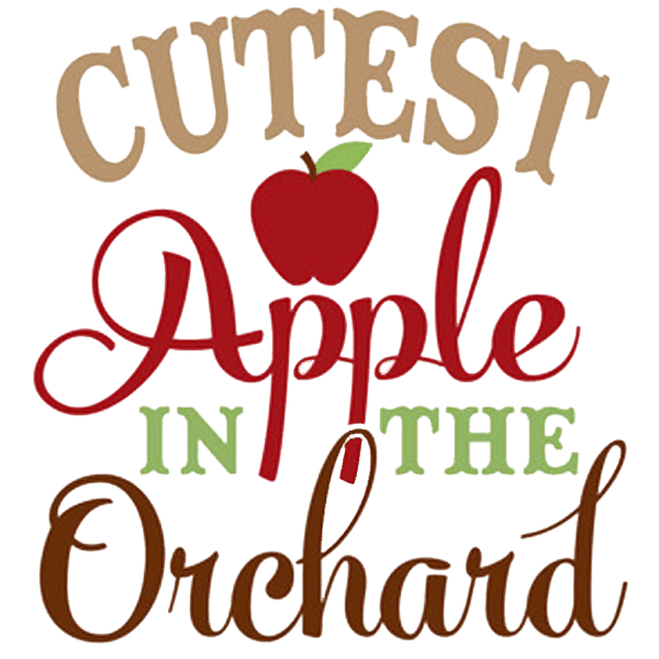 Cutest Apple in the Orchard